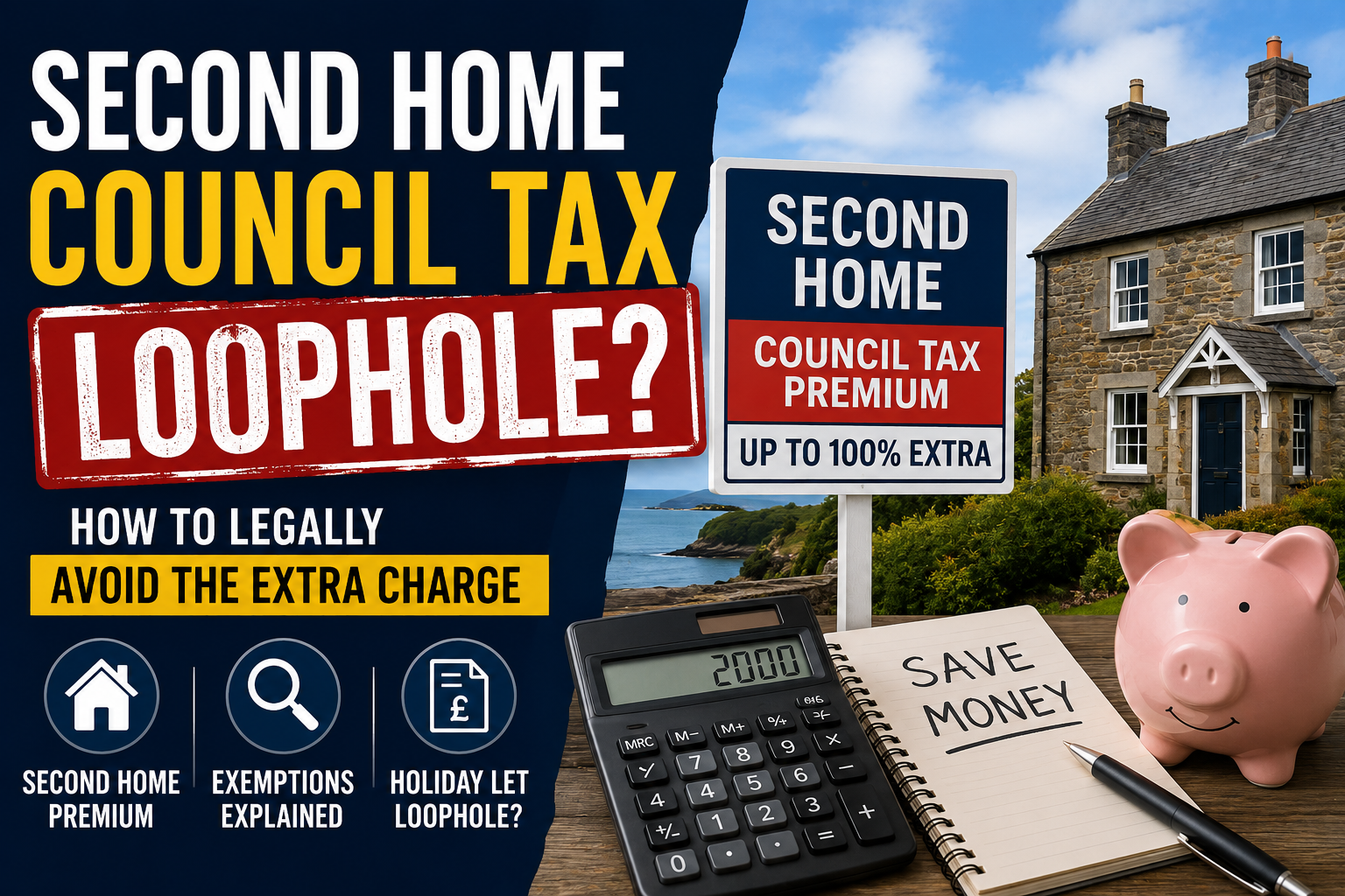 Second Home Council Tax Loophole: Can You Legally Avoid the Extra Charge?