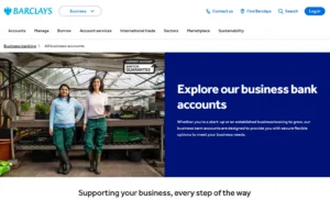 Barclays Business Account.