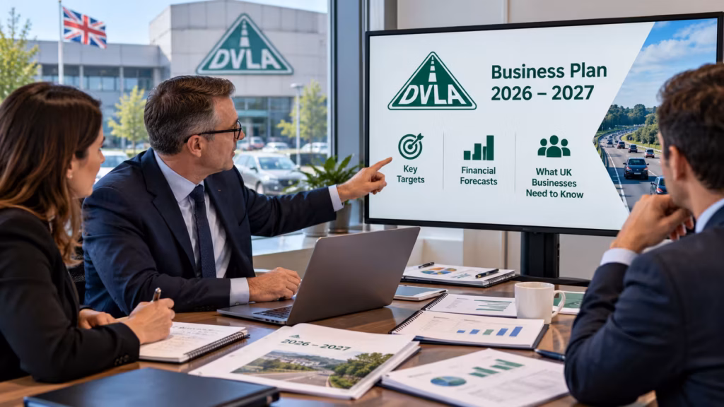 DVLA Business Plan 2026 to 2027: Key Targets, Financial Forecasts and What UK Businesses Need to Know?