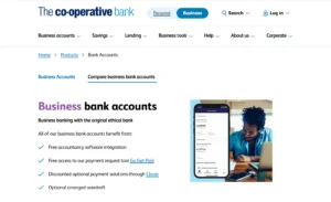 The Co-operative Bank Business Bank Account.