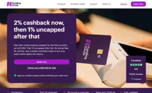 funding Circle Cashback Business Credit Card