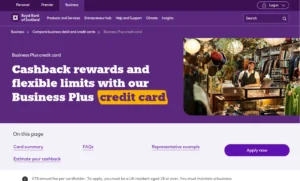 rbs Business Plus Credit Card